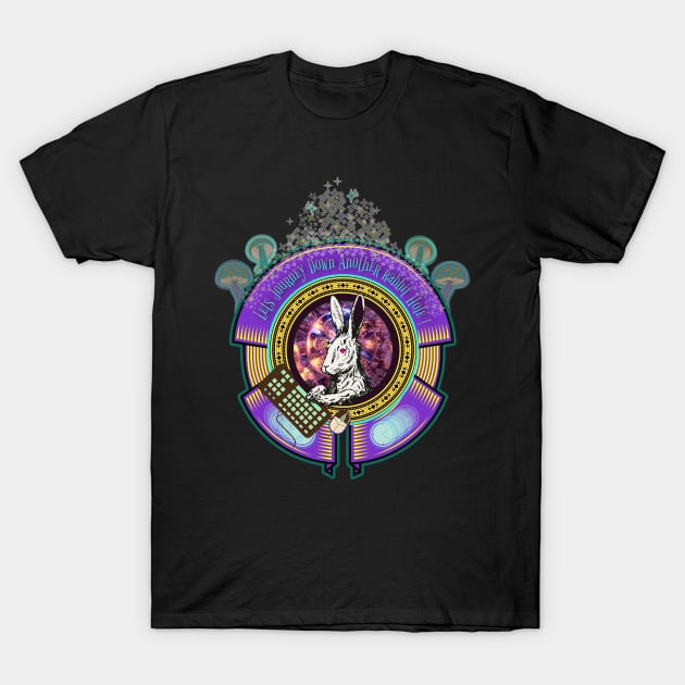 Down the Rabbit Hole T-Shirt by mythikcreationz